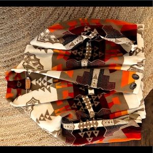 Vintage Silverado Wool Southwestern Print Jacket